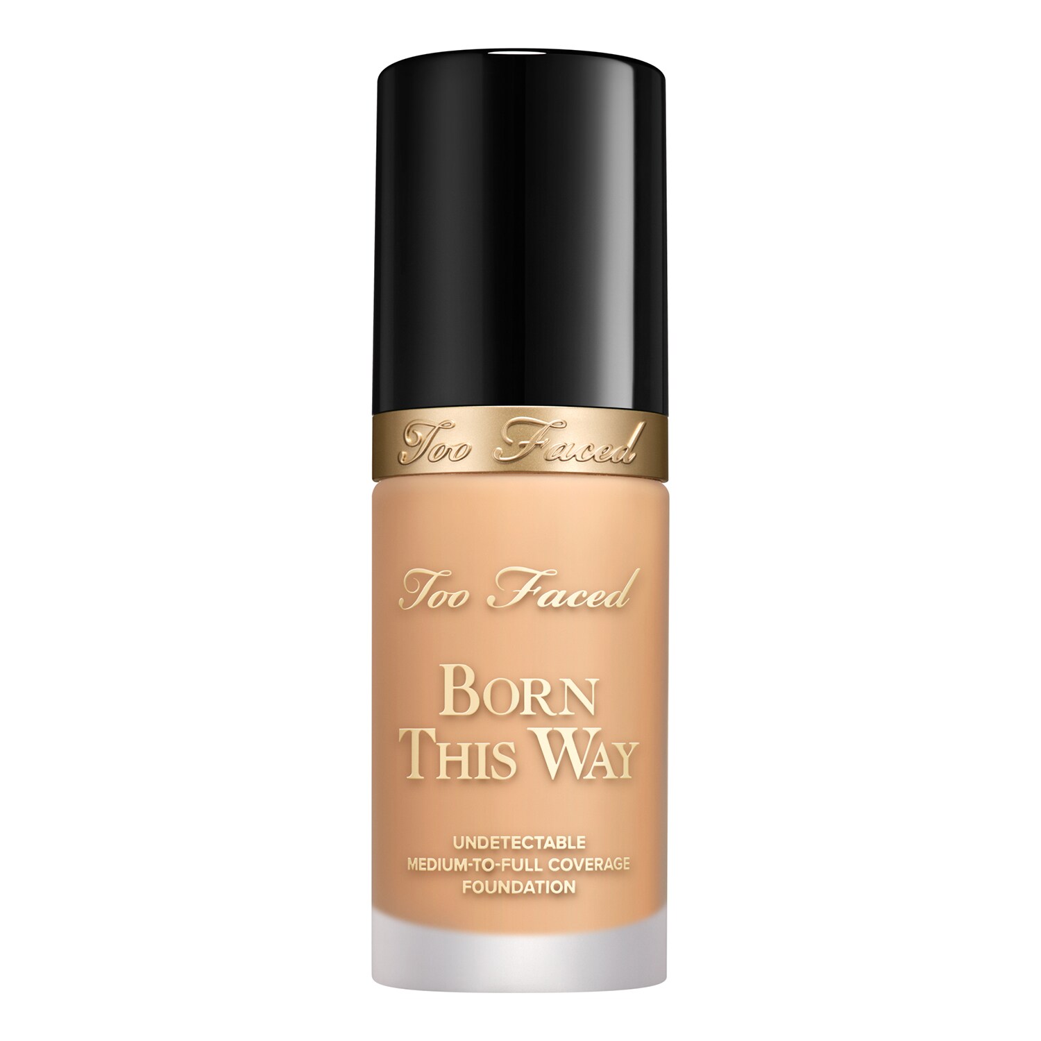 Too Faced - Born This Way Natural Finish Foundation – Podkład O Średnim I Wysokim Kryciu - Born This Way Foundation - golden Beige - Dla Kobiet